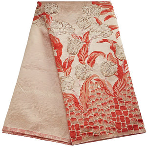Jacquard Fabric Brocade Lace Fabric-FrenzyAfricanFashion.com