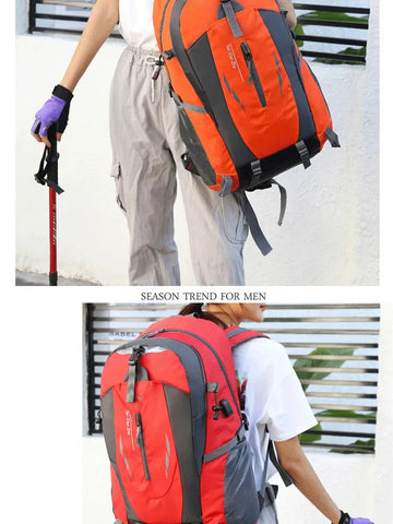 Image of Capacity Travel Bag Waterproof Men's and Women's Backpack Lightweight Travel Backpack-FrenzyAfricanFashion.com