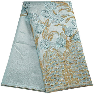 Jacquard Fabric Brocade Lace Fabric-FrenzyAfricanFashion.com