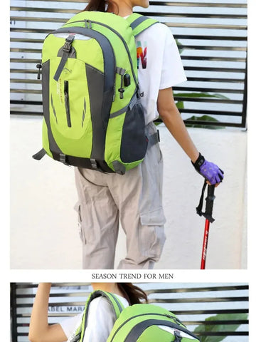 Image of Capacity Travel Bag Waterproof Men's and Women's Backpack Lightweight Travel Backpack-FrenzyAfricanFashion.com