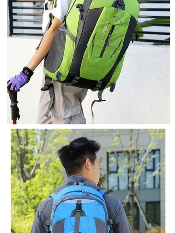 Image of Capacity Travel Bag Waterproof Men's and Women's Backpack Lightweight Travel Backpack-FrenzyAfricanFashion.com