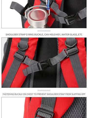 Image of Capacity Travel Bag Waterproof Men's and Women's Backpack Lightweight Travel Backpack-FrenzyAfricanFashion.com