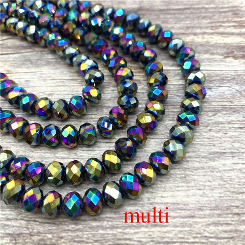 Image of Crystal Glass Beads Jewelry Necklace Making DIY-FrenzyAfricanFashion.com