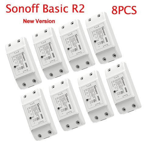Image of Sonoff Basic R2 Smart Home Wifi Switch Wireless Remote Control Light Timer Switch DIY Modules via Ewelink APP Work with Alexa-FrenzyAfricanFashion.com