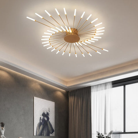 Image of Hot sale fireworks led Chandelier For Living Room Bedroom Home chandelier Modern Led Ceiling Chandelier Lamp Lighting chandelier-FrenzyAfricanFashion.com