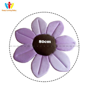 Baby Bath Blooming Flower Bathtub Foldable Lotus Shape Cushion Skin Soft Seat-FrenzyAfricanFashion.com