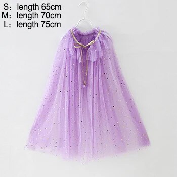 Image of Fashion Glitter Multicolor Sequins Shawl Shiny Girls Cloak-FrenzyAfricanFashion.com