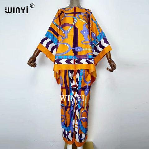 Image of Women Batwing Sleeve Dress-FrenzyAfricanFashion.com