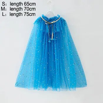 Image of Fashion Glitter Multicolor Sequins Shawl Shiny Girls Cloak-FrenzyAfricanFashion.com