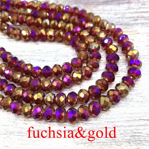 Image of Crystal Glass Beads Jewelry Necklace Making DIY-FrenzyAfricanFashion.com