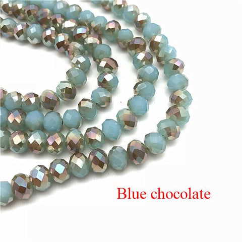 Image of Crystal Glass Beads Jewelry Necklace Making DIY-FrenzyAfricanFashion.com