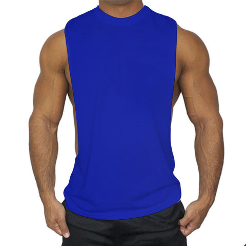 Image of Basic Men's Sports Workout Sleeveless T-shirt Vest-FrenzyAfricanFashion.com