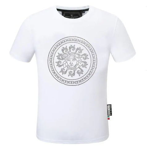 Image of Rhinestone T-shirt top tees man fashion-FrenzyAfricanFashion.com