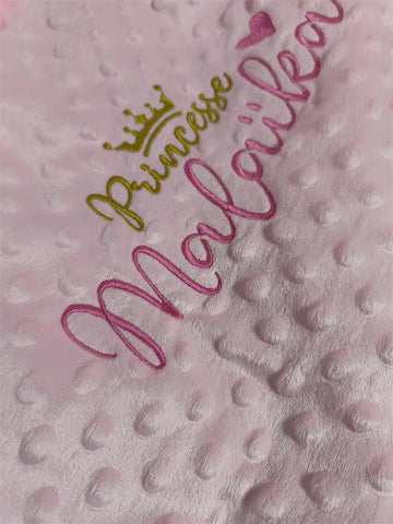 Image of Custom Name Personalized Baby Blanket Swaddle Baby Stroller Bed Crib Sleep Cover Baby Birthday Gift For Newborn Boys and Girls-FrenzyAfricanFashion.com