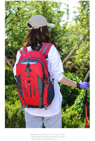 Image of Capacity Travel Bag Waterproof Men's and Women's Backpack Lightweight Travel Backpack-FrenzyAfricanFashion.com