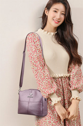 Image of Fashion Female High Quality Soft Leather Bag Ladies Handbags 2023 Women Shoulder Bag Small Crossbody Bags for Women Sac A Main-FrenzyAfricanFashion.com