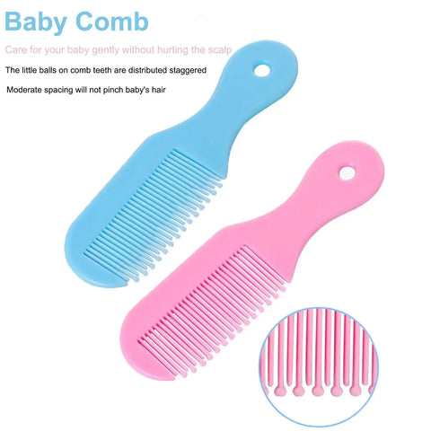 Image of 10PCS/Set Baby Health Care Kit Kids Nail Hair Health Care Thermometer Grooming Brush Clipper Teether Toothbrush Baby Essentials-FrenzyAfricanFashion.com