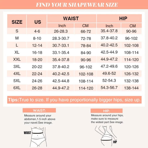 Image of Women Long Sleeve Corset Waist Trainer Body Shaper Tummy Control Shapewear Bodysuit Slimming Girdle-FrenzyAfricanFashion.com