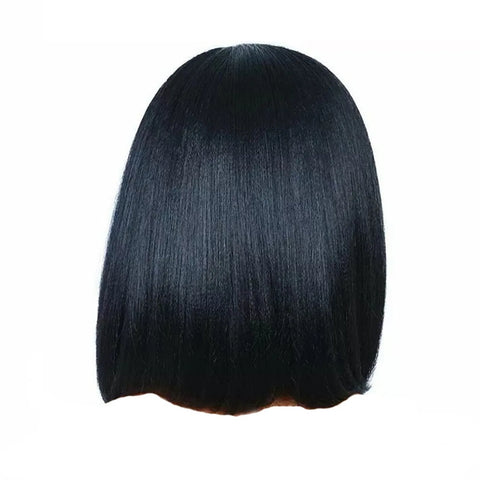 Image of Wigs Human Hair Pre Plucked With Baby Hair Glueless Lace Closure Wigs Brazilian Human Hair Wigs For Black Women Synthetic-FrenzyAfricanFashion.com