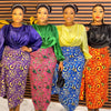 Two Pieces Set Tops And Skirts Suits Ankara Outfits Plus Size Lady Party-FrenzyAfricanFashion.com