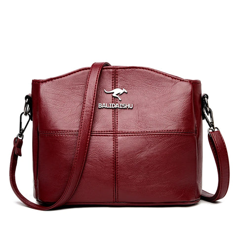 Image of Fashion Female High Quality Soft Leather Bag Ladies Handbags 2023 Women Shoulder Bag Small Crossbody Bags for Women Sac A Main-FrenzyAfricanFashion.com