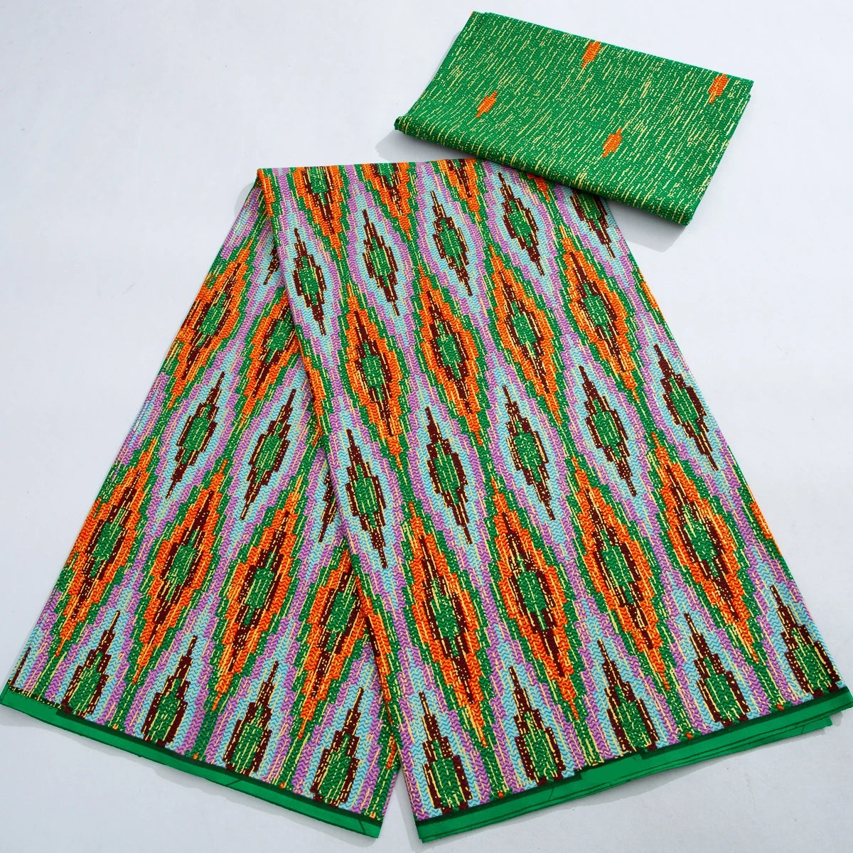 Kente Wax Print Fabric African Real Wax Fabric 100% Cotton Gold Print High Quality Dress-FrenzyAfricanFashion.com