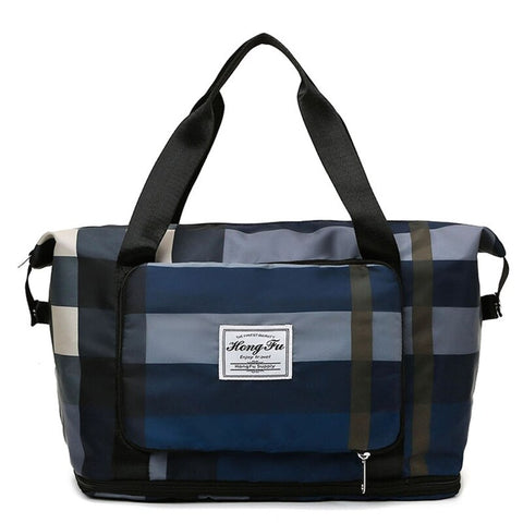 Image of Duffle Bag for Women Men Foldable Large Capacity Gym Tote Travel Shoulder Bags-FrenzyAfricanFashion.com