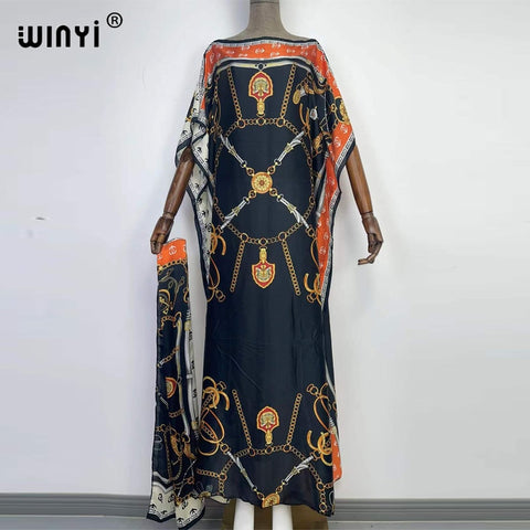 Image of Dashiki Women Long Blouse Color Pattern oversize-FrenzyAfricanFashion.com