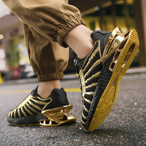 Image of Shoes men Sneakers Male casual Mens Shoes tenis Luxury shoes Trainer Race Breathable Shoes fashion loafers running Shoes for men-FrenzyAfricanFashion.com