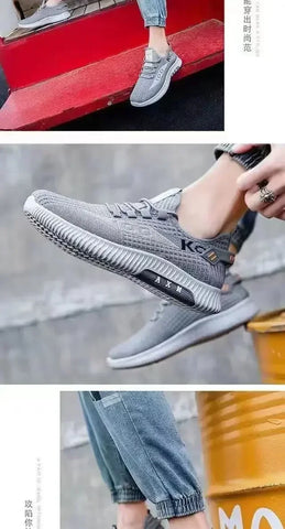 Image of Spring Lightweight Deodorant Men's Shoes Breathable Mesh Sneakers Comfortable Trendy Versatile Shoes Men-FrenzyAfricanFashion.com