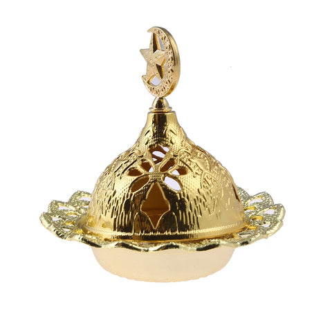 Image of Incense Burner Holder Metal Censer Cone Arabian Stick Frankincense Aromatherapy Fragrance-FrenzyAfricanFashion.com