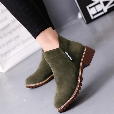 Image of Ankle Boots Comfortable Plus Size Snow Boots for Women Female Platform Boots Botas De Mujer-FrenzyAfricanFashion.com