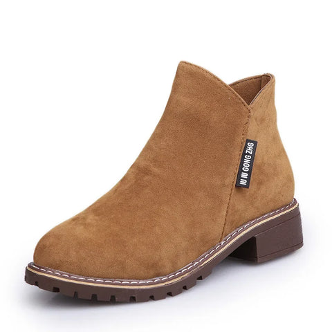 Image of Ankle Boots Comfortable Plus Size Snow Boots for Women Female Platform Boots Botas De Mujer-FrenzyAfricanFashion.com