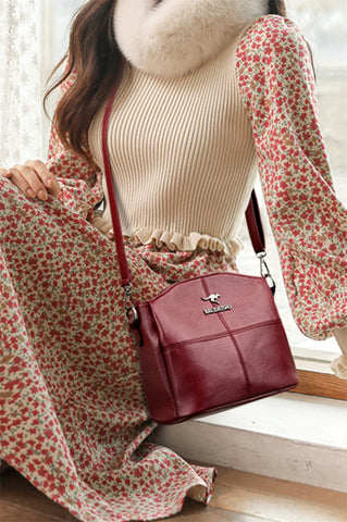 Image of Fashion Female High Quality Soft Leather Bag Ladies Handbags 2023 Women Shoulder Bag Small Crossbody Bags for Women Sac A Main-FrenzyAfricanFashion.com