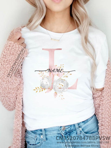 Image of Personalized Custom Name Bridesmaid Team Bride Maid of Honor T-shirt Girl Bridal Bachelorette Party Gifts Wedding Cloth-FrenzyAfricanFashion.com