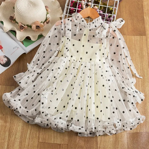 Image of Summer Cute Girls Sequined Princess Dress Kids Sleeveless-FrenzyAfricanFashion.com