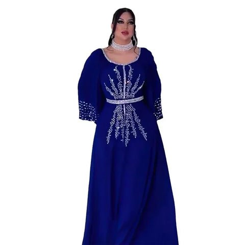 Image of Abaya Women Party Dresses Ramadan Morocco Kaftan Dubai-FrenzyAfricanFashion.com