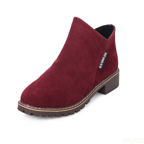 Image of Ankle Boots Comfortable Plus Size Snow Boots for Women Female Platform Boots Botas De Mujer-FrenzyAfricanFashion.com