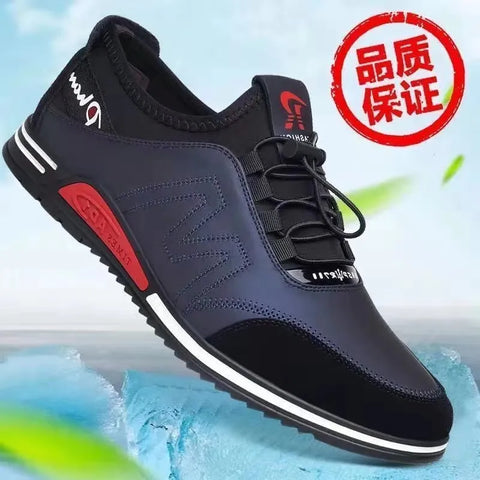 Image of Bensap Men's Casual Sports Shoes Slip on Breathable Outdoor Non-slip Wear-resistant Running Shoes-FrenzyAfricanFashion.com