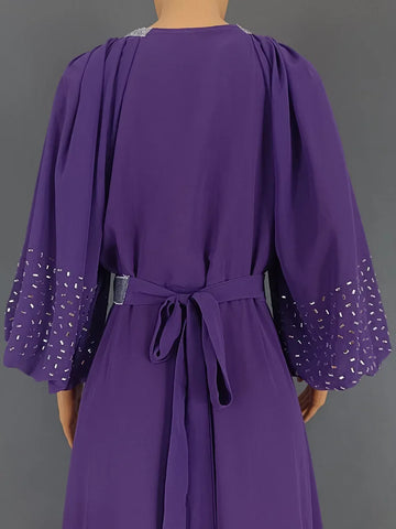 Image of Abaya Women Party Dresses Ramadan Morocco Kaftan Dubai-FrenzyAfricanFashion.com