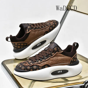 Chunky Sneakers Men Soft Sole Running Shoes-FrenzyAfricanFashion.com