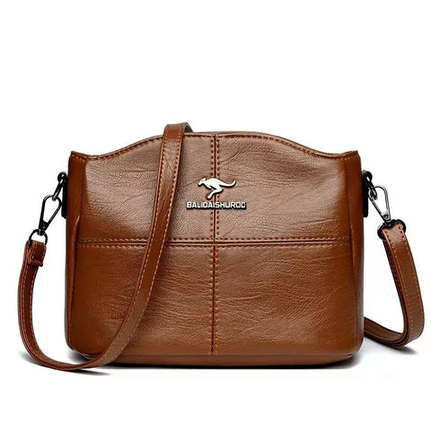 Image of Fashion Female High Quality Soft Leather Bag Ladies Handbags 2023 Women Shoulder Bag Small Crossbody Bags for Women Sac A Main-FrenzyAfricanFashion.com