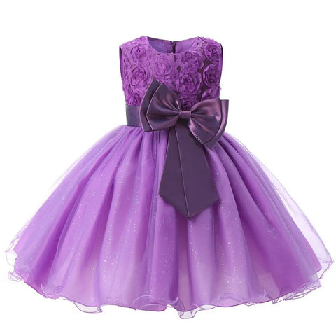 Image of Princess Dress Sequin Lace Tulle Fluffy Kids Evening Formal Pageant-FrenzyAfricanFashion.com