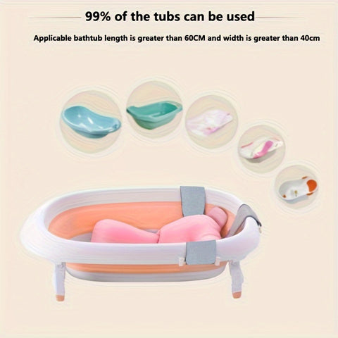 Image of Non-Slip Bath Seat Cushion and Rack Set - Perfect Gift for Holidays and Special Occasions-FrenzyAfricanFashion.com