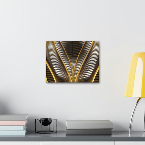 Image of Canvas Prints Wall Art | Bedroom Office Living Room Hallway Designs | Decorative Abstracts | Wall Tiles Black and Gold Decor | Firelin A-FrenzyAfricanFashion.com