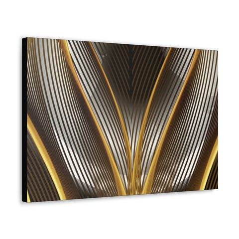 Image of Canvas Prints Wall Art | Bedroom Office Living Room Hallway Designs | Decorative Abstracts | Wall Tiles Black and Gold Decor | Firelin A-FrenzyAfricanFashion.com