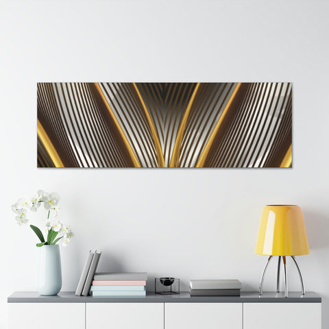 Image of Canvas Prints Wall Art | Bedroom Office Living Room Hallway Designs | Decorative Abstracts | Wall Tiles Black and Gold Decor | Firelin A-FrenzyAfricanFashion.com