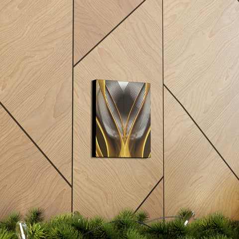 Image of Canvas Prints Wall Art | Bedroom Office Living Room Hallway Designs | Decorative Abstracts | Wall Tiles Black and Gold Decor | Firelin A-FrenzyAfricanFashion.com