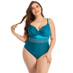 Plus Size Swimsuits Women One Piece Bathing Suit-FrenzyAfricanFashion.com