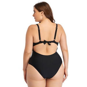 Plus Size Swimsuits Women One Piece Bathing Suit-FrenzyAfricanFashion.com